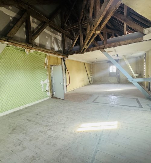 Dans une belle maison bourgeoise plateau à aménager avec mezzanine envisageable