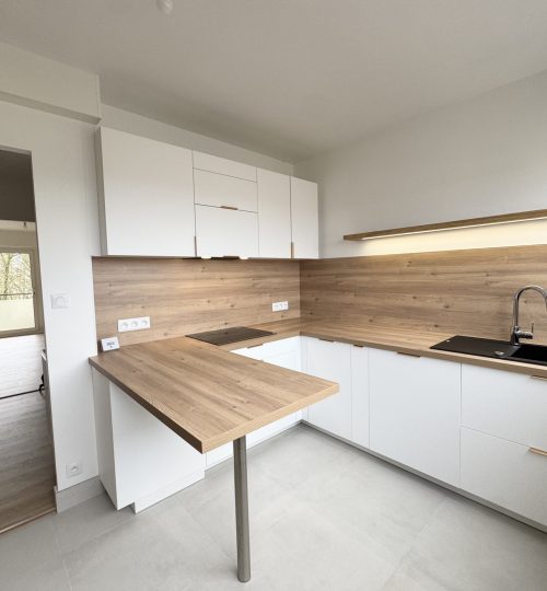 Centre-ville de Bourges, appartement disposant de 3 chambres et balcon entièrement rénové avec location de gar