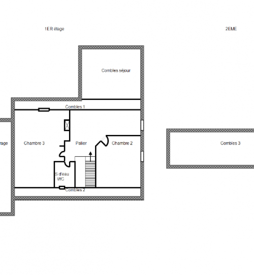 Exclusivité Maison quartier Gionne avec trois chambres dont une de plain-pied avec agréable jardin