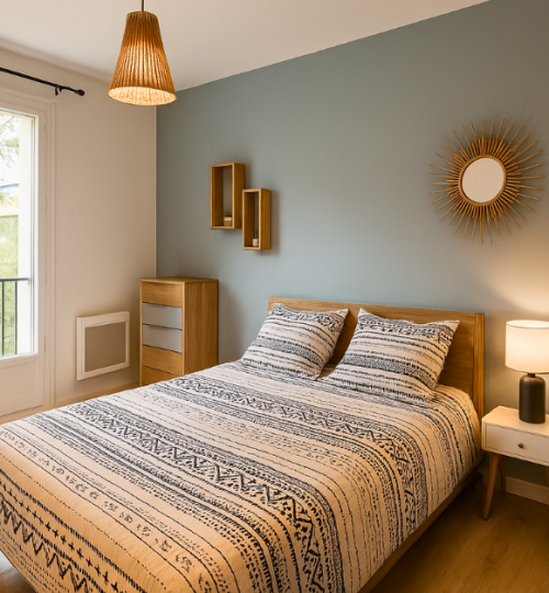 En exclusivité appartement avec balcon et parking actuellement loué – Possibilité futur résidence principale