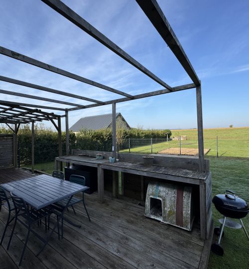 Exclusivité Maison ossature bois avec agréable jardin – 10 min de Bourges