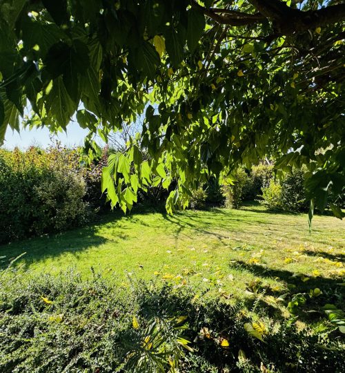Maison sur sous-sol proximité immédiate des écoles avec agréable jardin