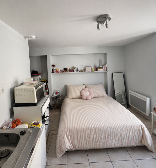 Studio idéal projet locatif meublé rue coursarlon