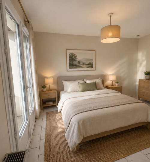 Appartement lumineux proche gare avec ascenseur et stationnement