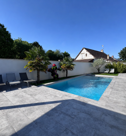Maison contemporaine de 2020 avec piscine & 5 chambres